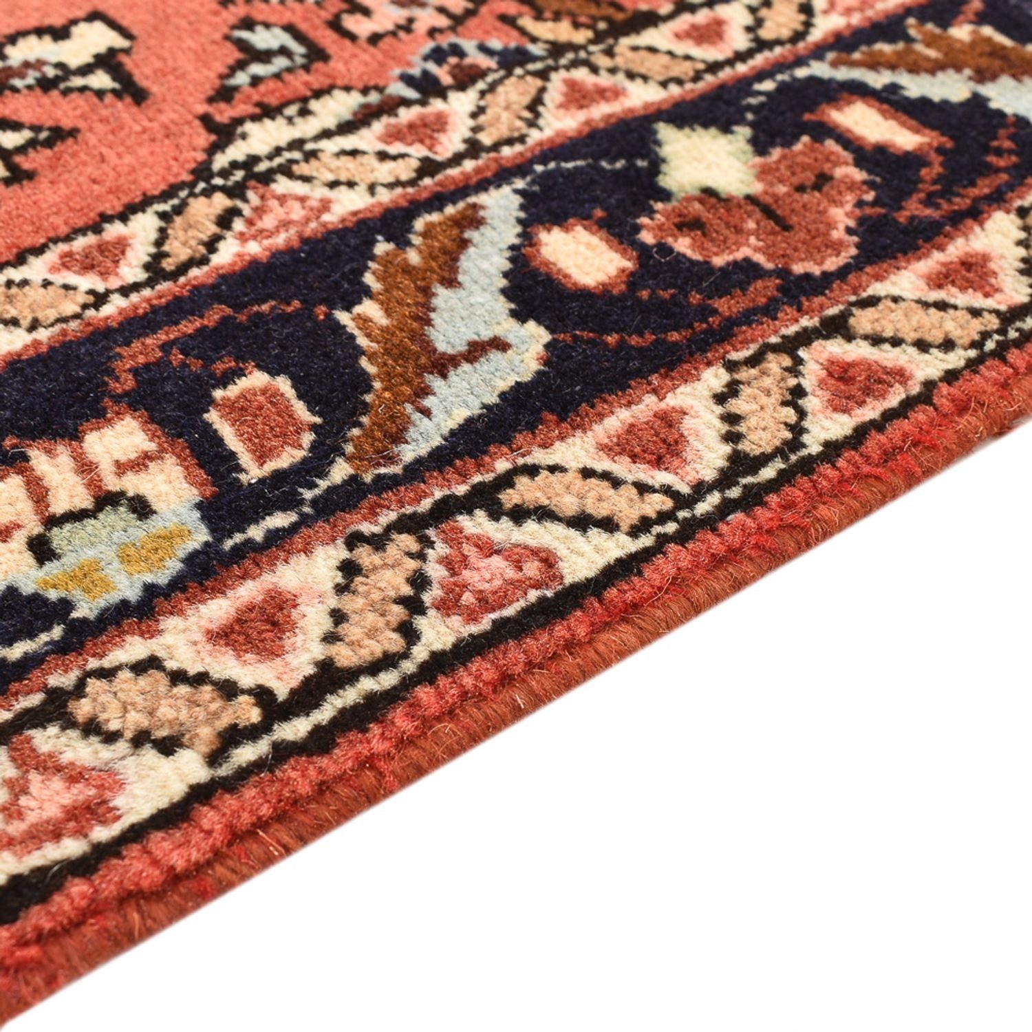 Alfombra de pasillo Alfombra persa - Nómada - 189 x 75 cm - rojo claro