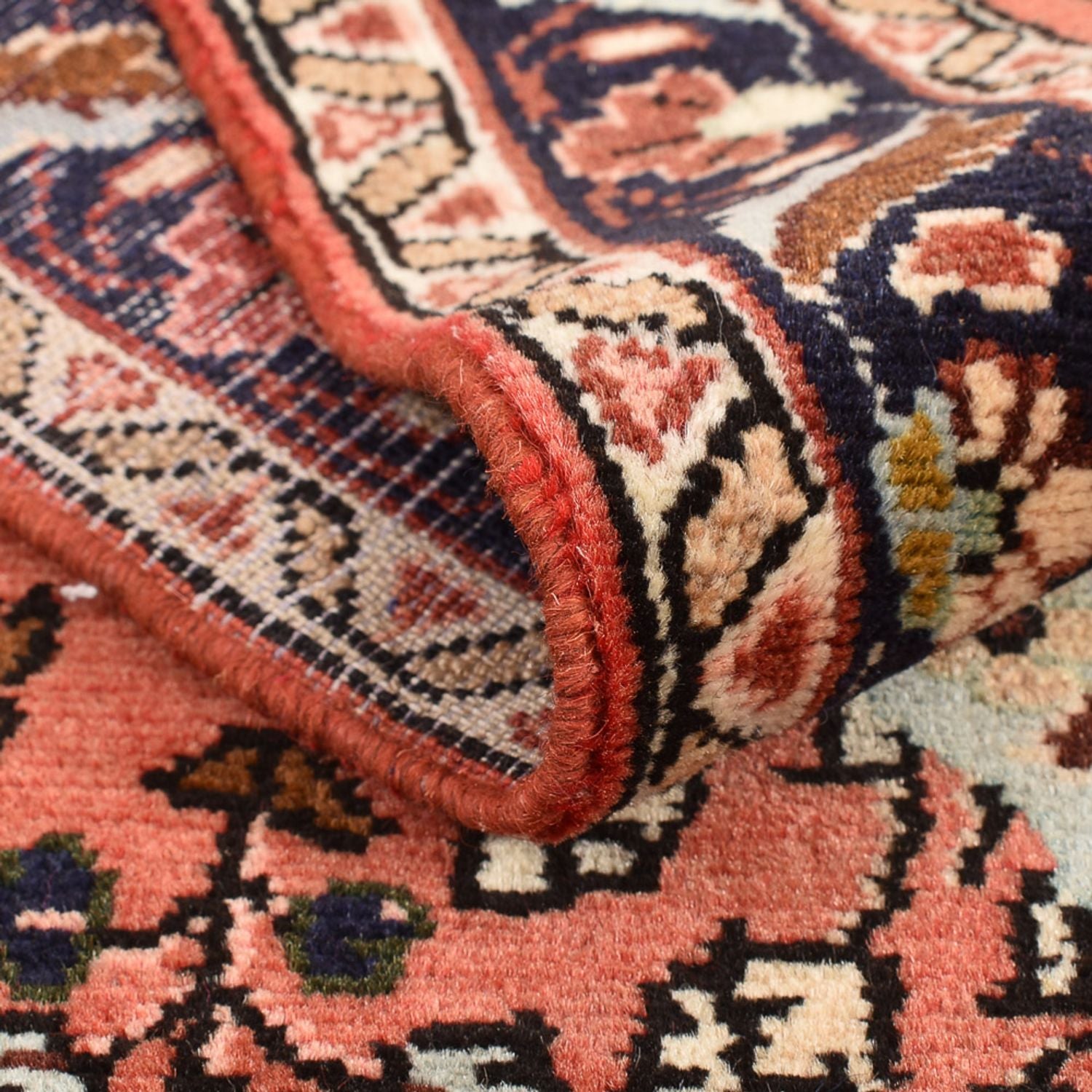 Alfombra de pasillo Alfombra persa - Nómada - 189 x 75 cm - rojo claro