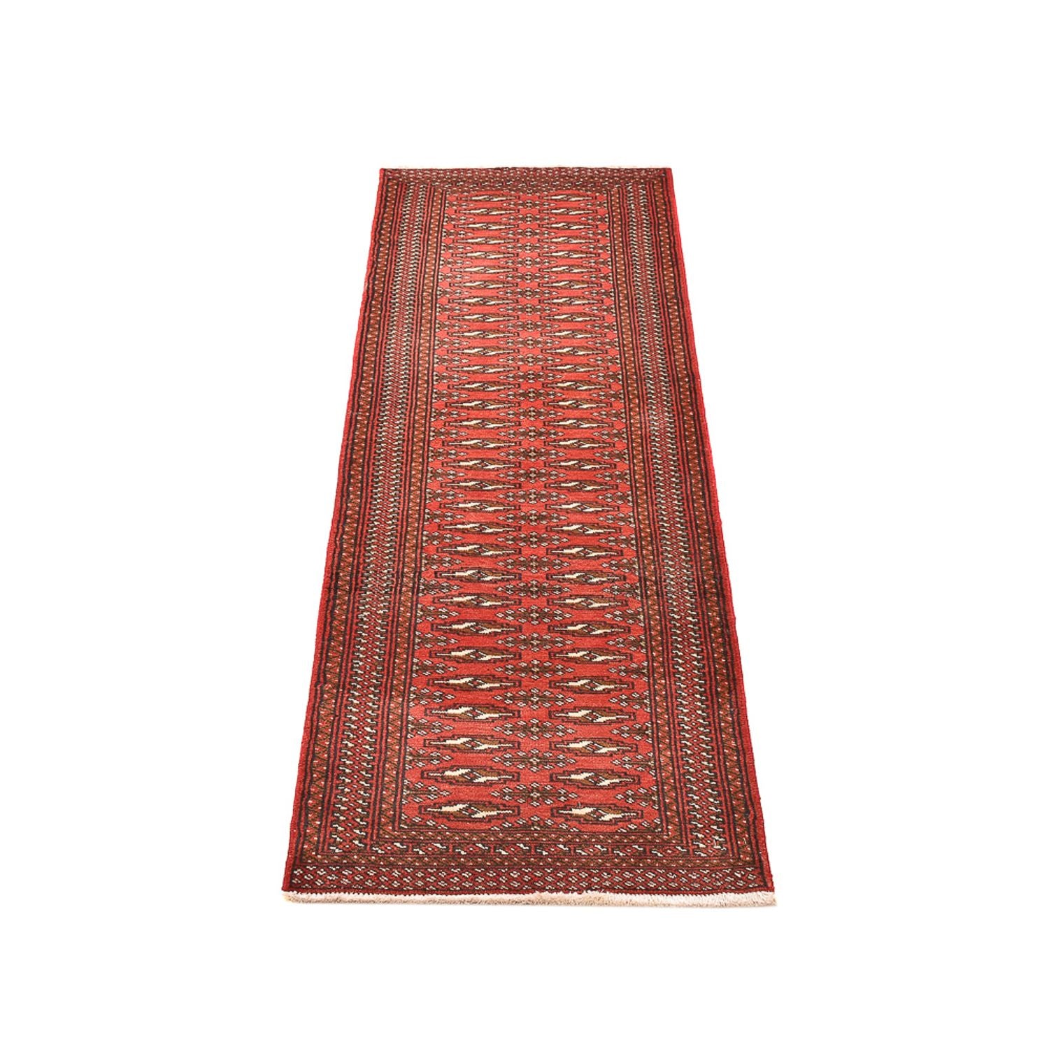 Alfombra de pasillo Alfombra Turkaman - 197 x 60 cm - rojo