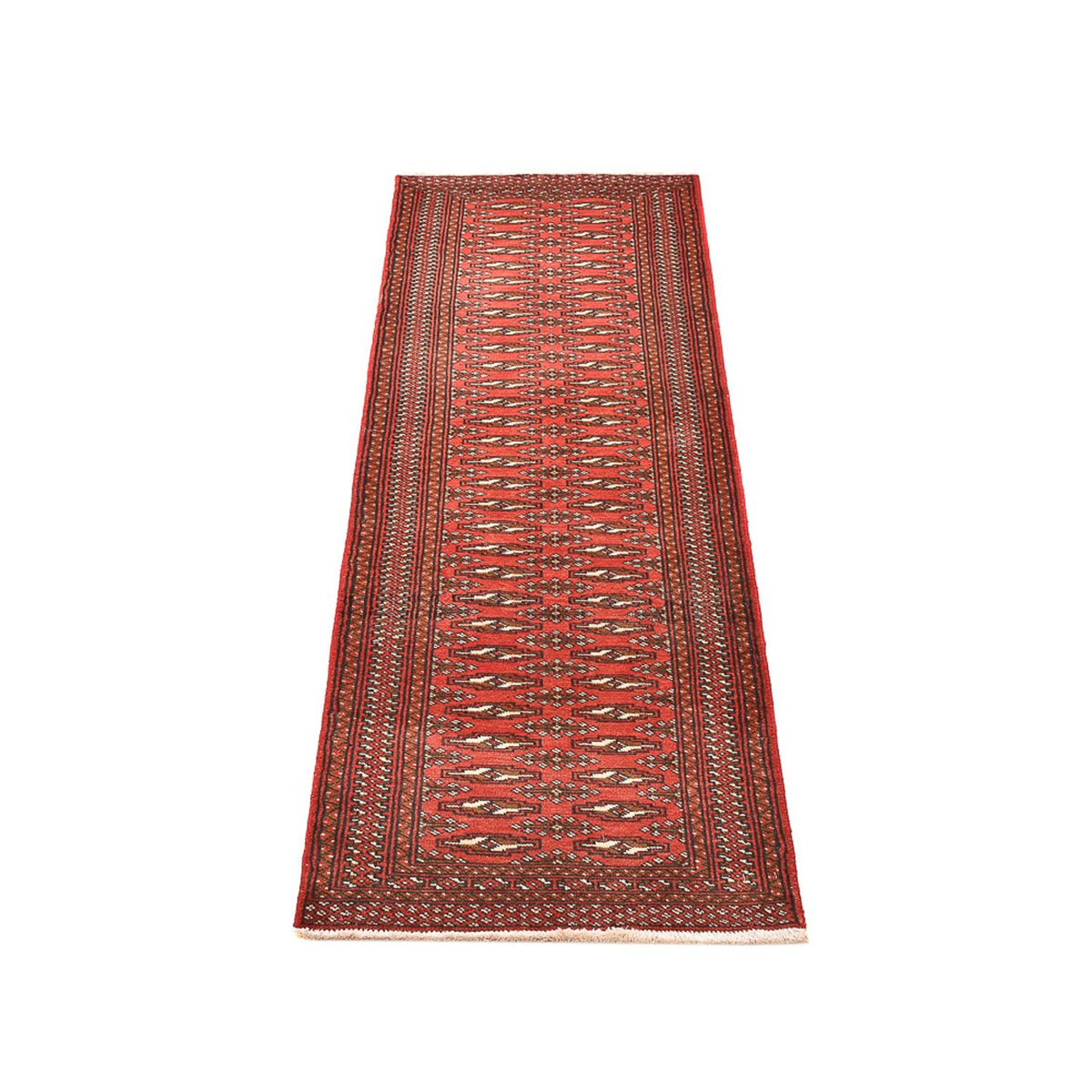 Alfombra de pasillo Alfombra Turkaman - 197 x 60 cm - rojo