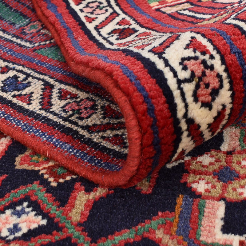 Alfombra de pasillo Alfombra persa - Nómada - 403 x 120 cm - rojo claro