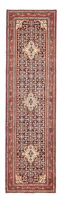 Alfombra de pasillo Alfombra persa - Nómada - 412 x 114 cm - rojo oscuro