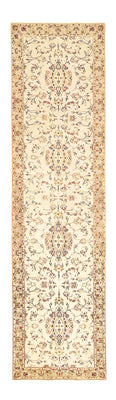 Alfombra de pasillo Alfombra persa - Keshan - 385 x 98 cm - beige