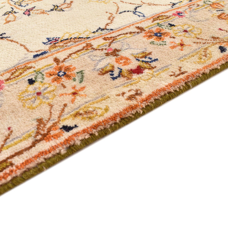 Alfombra de pasillo Alfombra persa - Keshan - 385 x 98 cm - beige