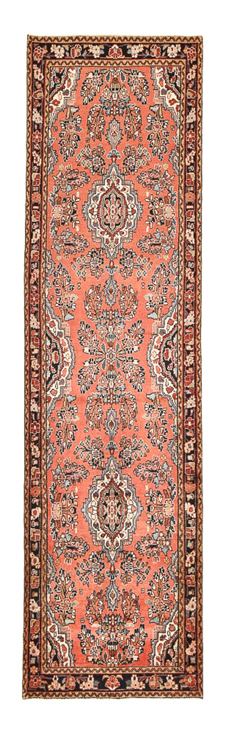 Alfombra de pasillo Alfombra persa - Nómada - 419 x 110 cm - rojo claro