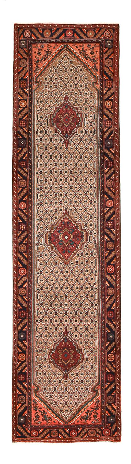 Alfombra de pasillo Alfombra persa - Nómada - 396 x 105 cm - arena