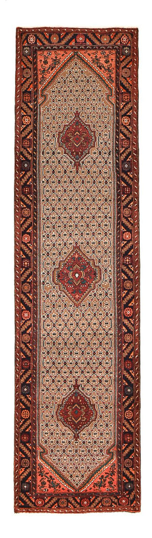 Alfombra de pasillo Alfombra persa - Nómada - 396 x 105 cm - arena