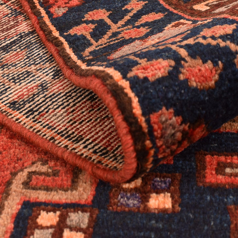 Alfombra de pasillo Alfombra persa - Bidjar - 300 x 98 cm - rojo