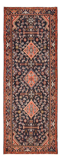 Alfombra de pasillo Alfombra persa - Nómada - 300 x 107 cm - azul oscuro