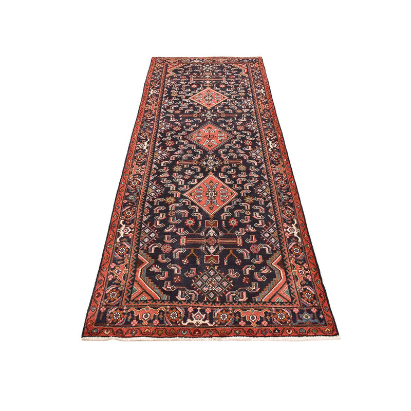 Alfombra de pasillo Alfombra persa - Nómada - 300 x 107 cm - azul oscuro