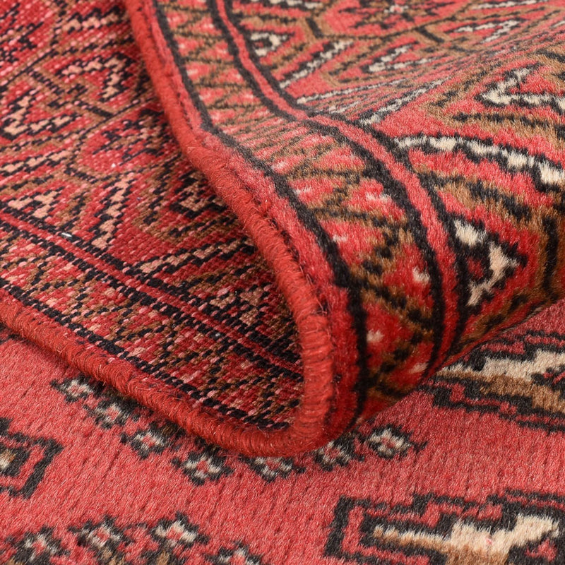 Alfombra de pasillo Alfombra Turkaman - 276 x 102 cm - rojo