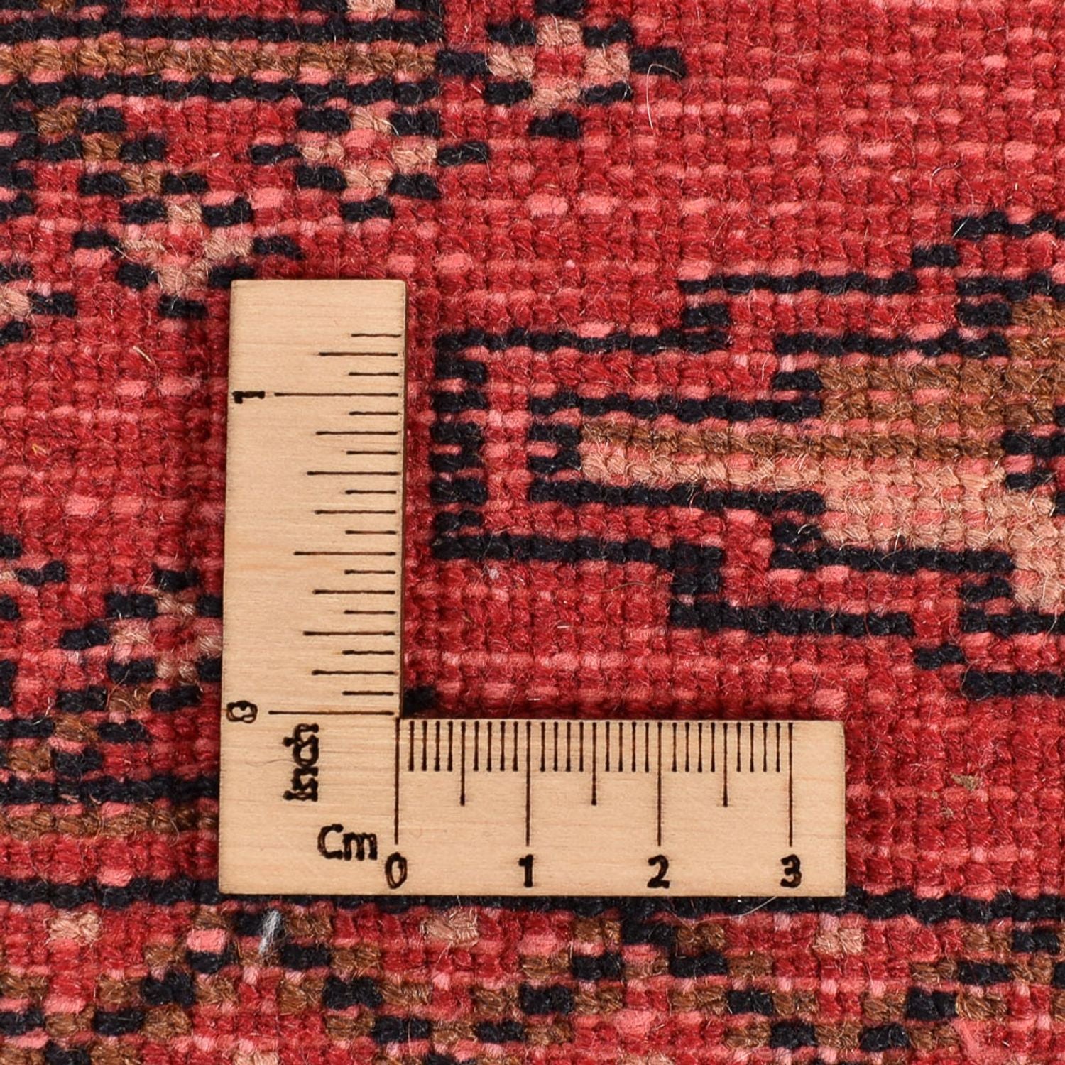 Alfombra de pasillo Alfombra Turkaman - 276 x 102 cm - rojo