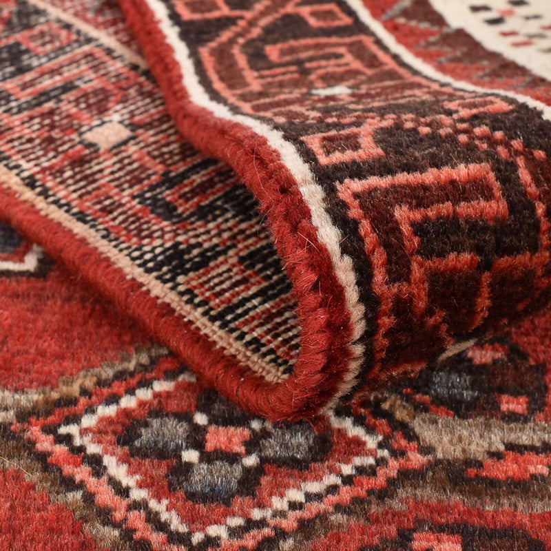 Alfombra de pasillo Alfombra persa - Nómada - 297 x 103 cm - rojo