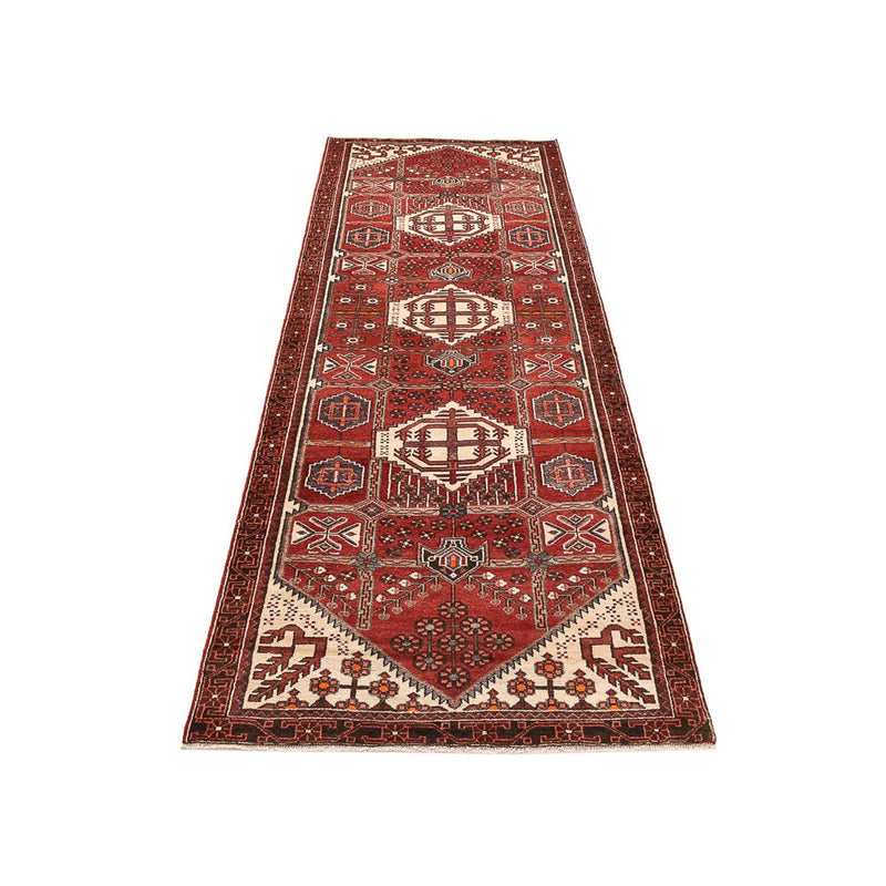 Alfombra de pasillo Alfombra persa - Nómada - 297 x 103 cm - rojo