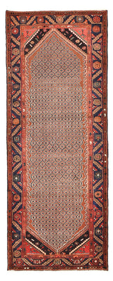 Alfombra de pasillo Alfombra persa - Nómada - 293 x 113 cm - rojo claro