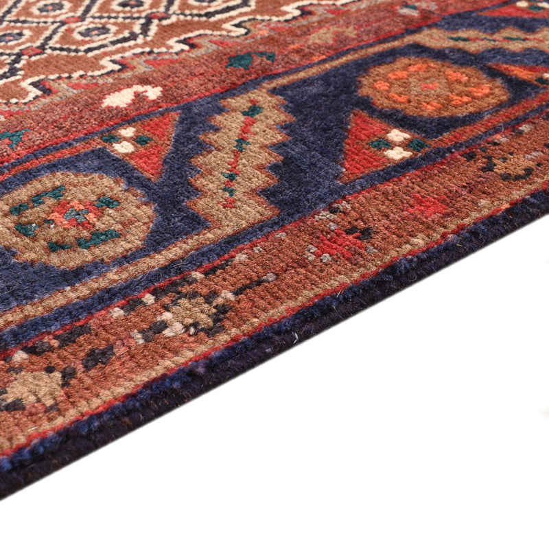 Alfombra de pasillo Alfombra persa - Nómada - 293 x 113 cm - rojo claro
