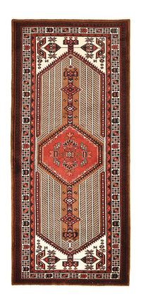 Alfombra de pasillo Alfombra persa - Nómada - 225 x 100 cm - multicolor