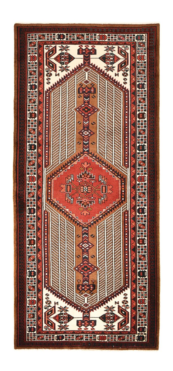 Alfombra de pasillo Alfombra persa - Nómada - 225 x 100 cm - multicolor