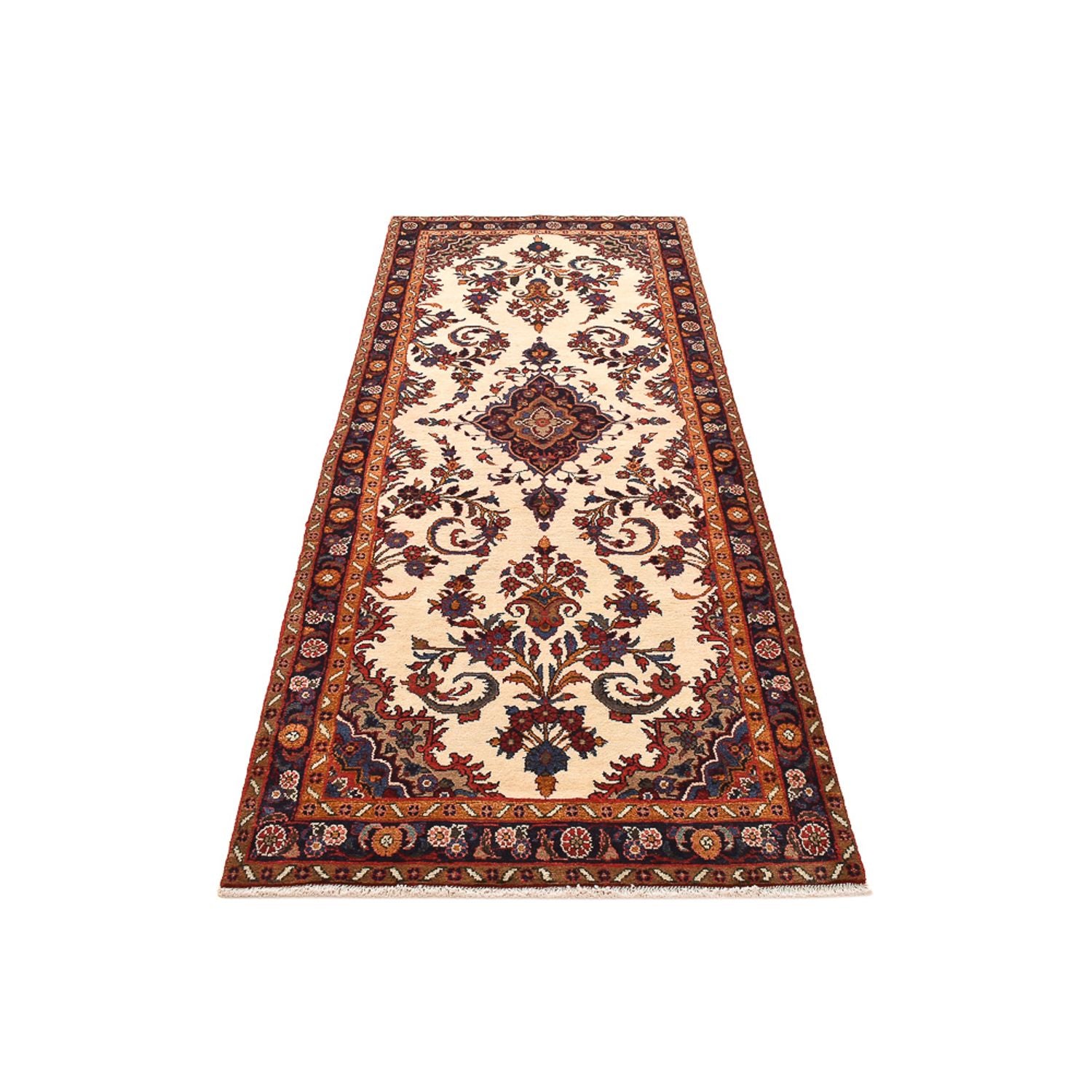 Alfombra de pasillo Alfombra persa - Nómada - 290 x 105 cm - beige