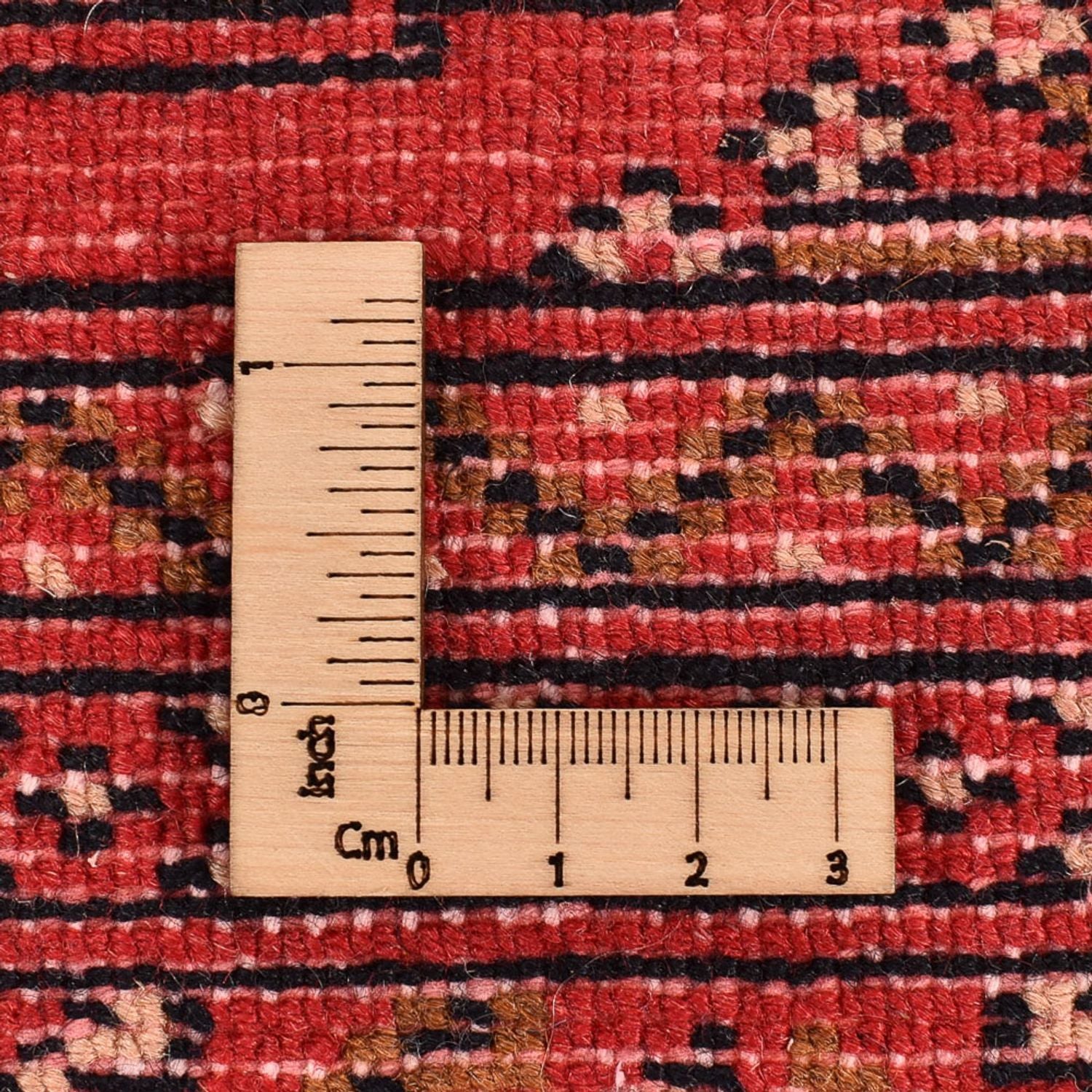 Alfombra de pasillo Alfombra Turkaman - 273 x 98 cm - rojo