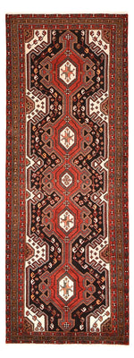 Alfombra de pasillo Alfombra persa - Nómada - 283 x 104 cm - rojo