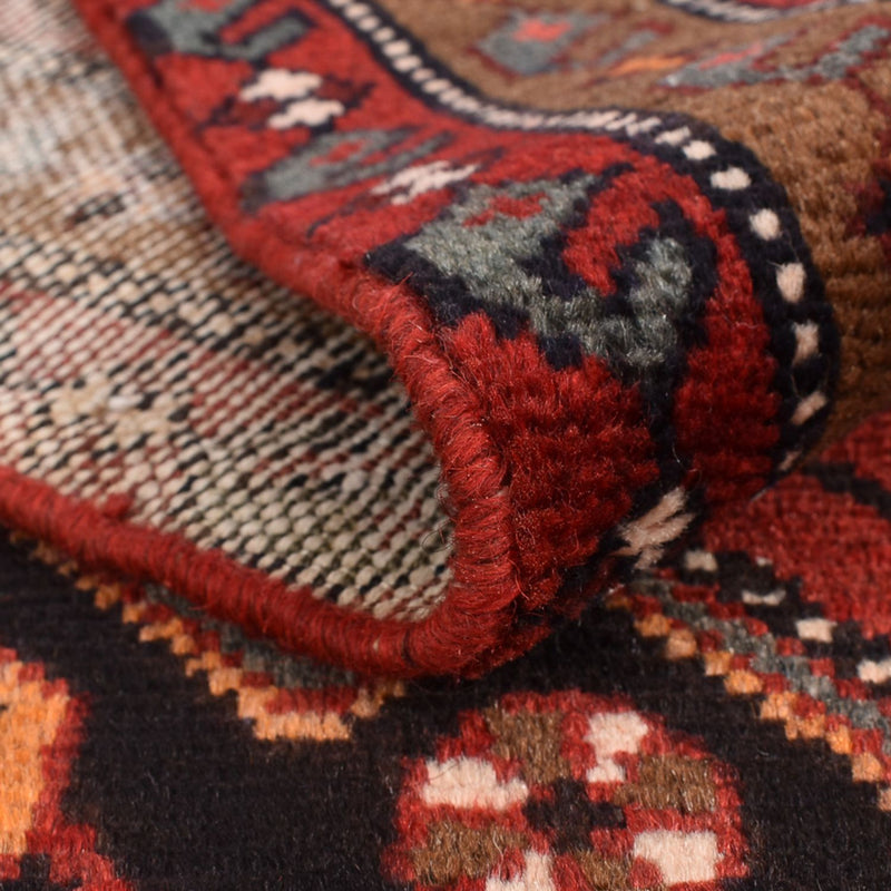Alfombra de pasillo Alfombra persa - Nómada - 283 x 104 cm - rojo