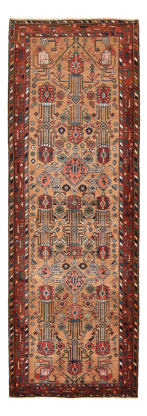Alfombra de pasillo Alfombra persa - Nómada - 319 x 112 cm - multicolor