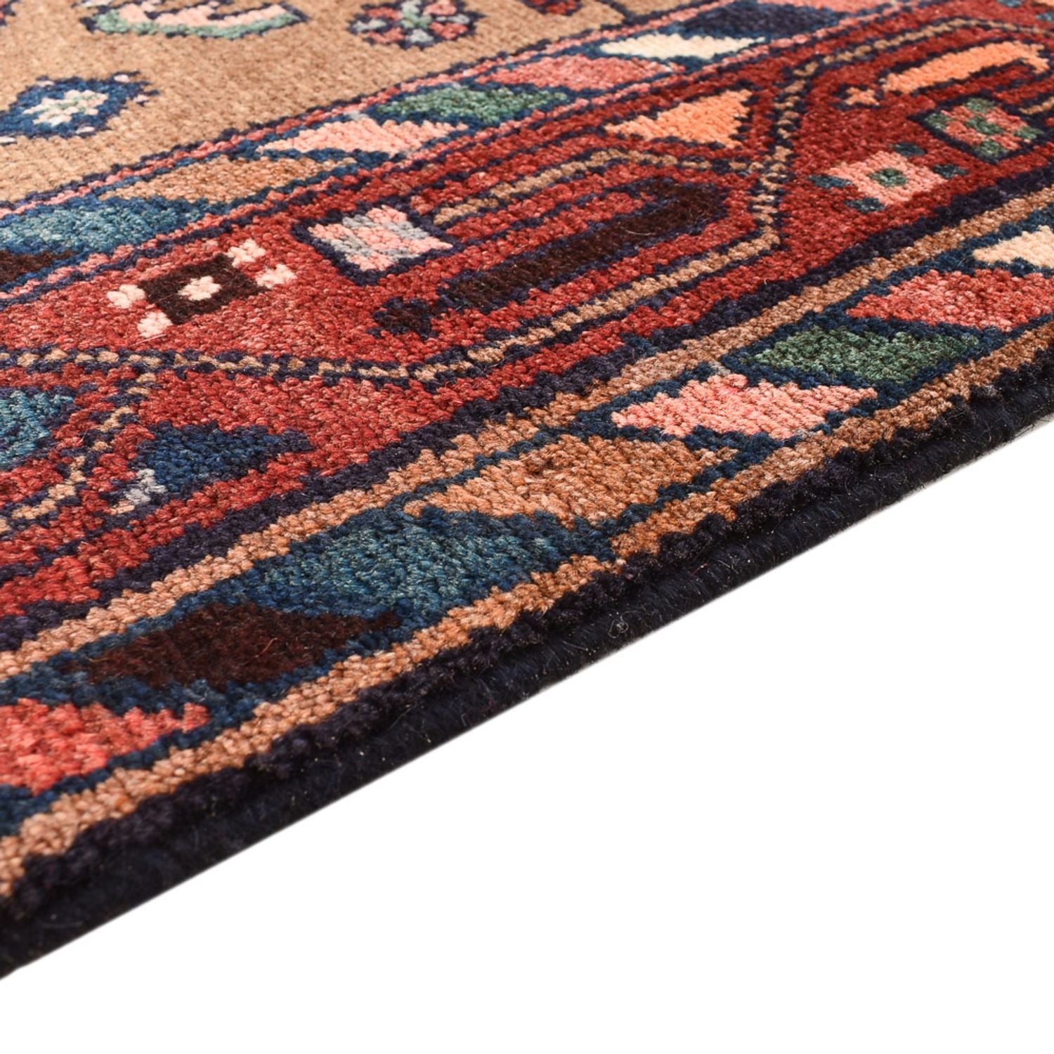 Alfombra de pasillo Alfombra persa - Nómada - 319 x 112 cm - multicolor