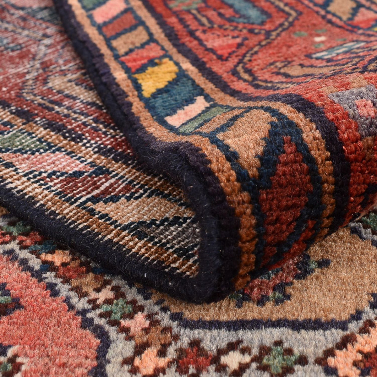Alfombra de pasillo Alfombra persa - Nómada - 319 x 112 cm - multicolor