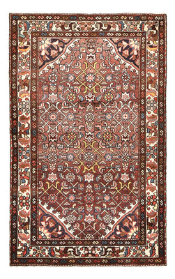 Alfombra persa - Nómada - 143 x 87 cm - rojo claro
