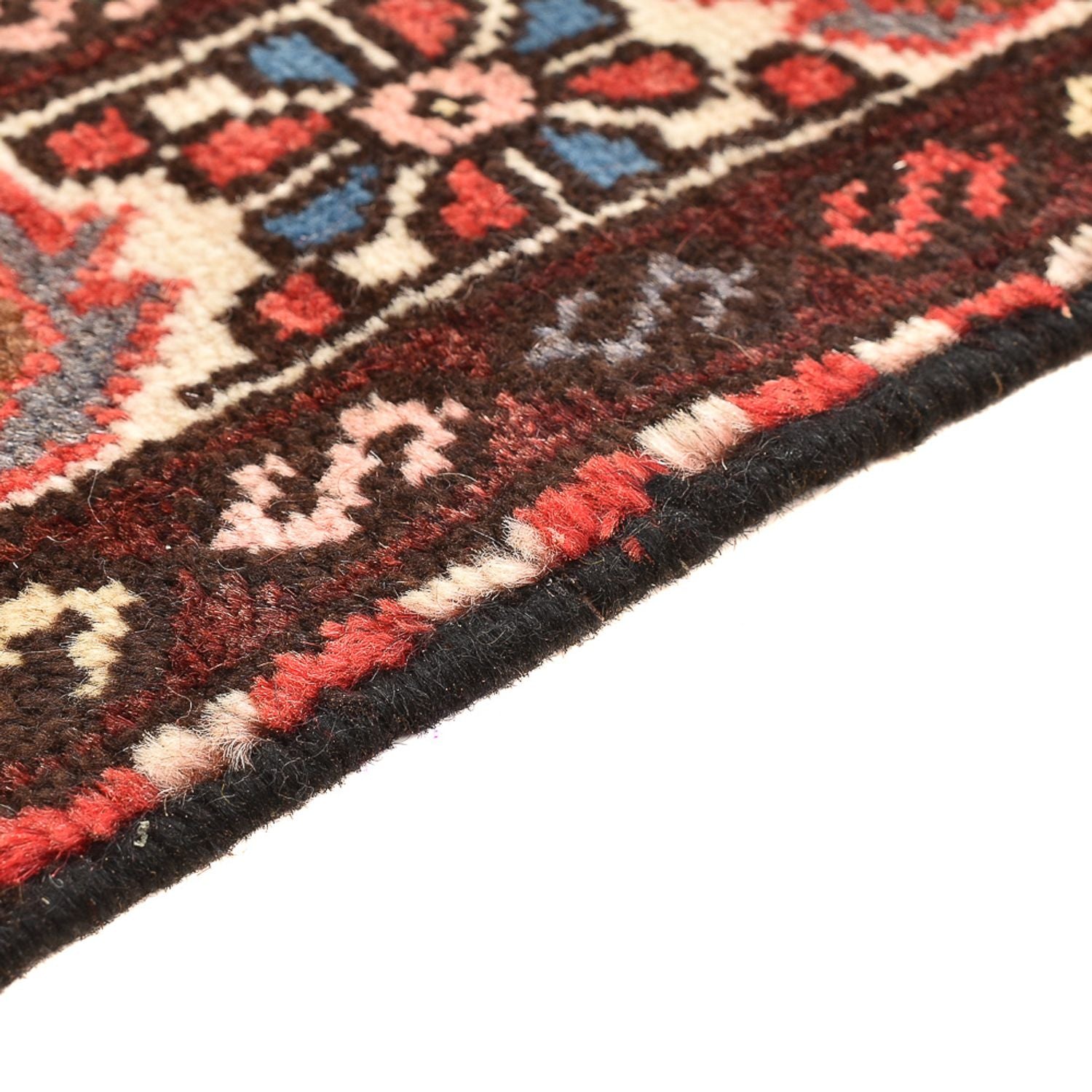 Alfombra persa - Nómada - 143 x 87 cm - rojo claro