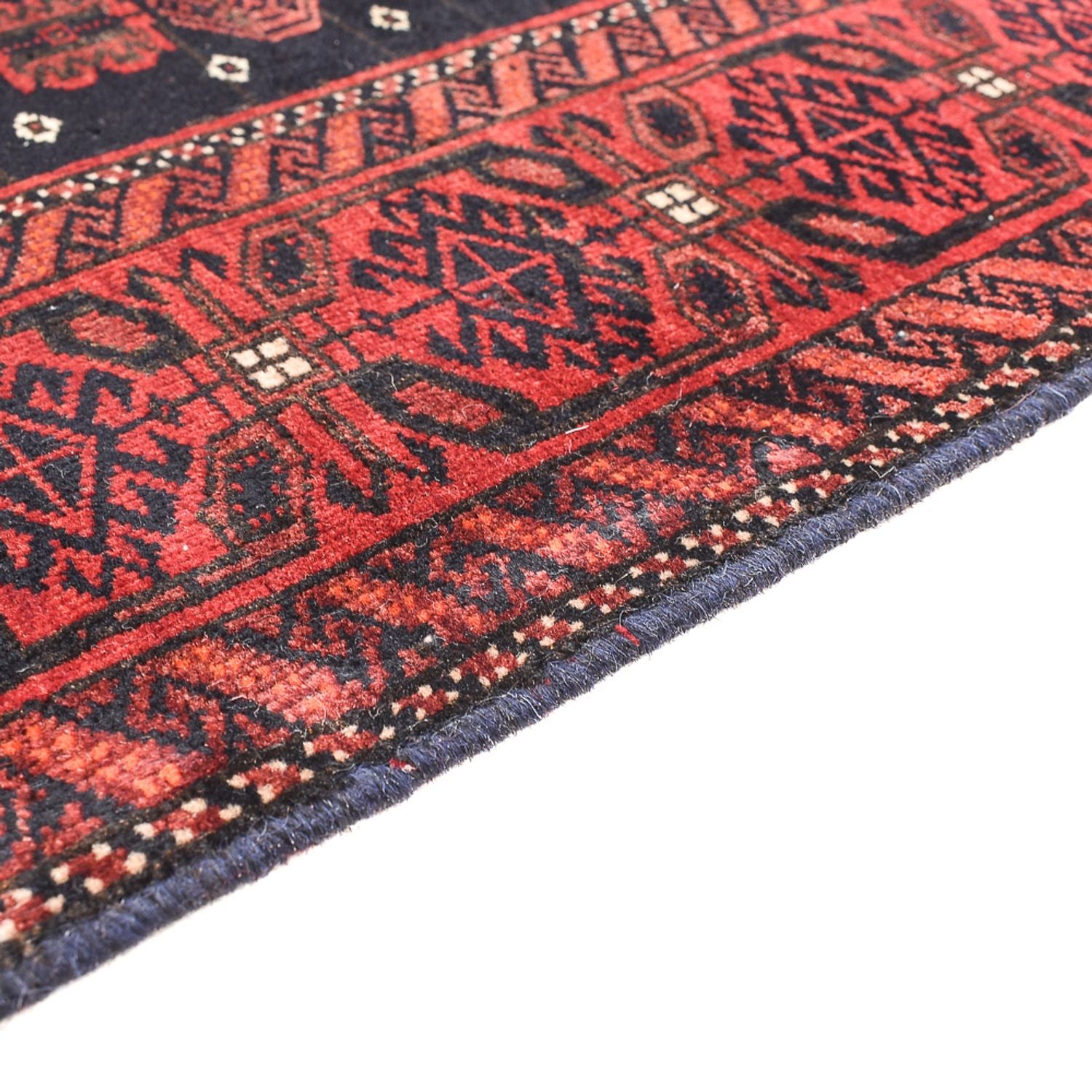 Alfombra Belutsch - 172 x 80 cm - rojo