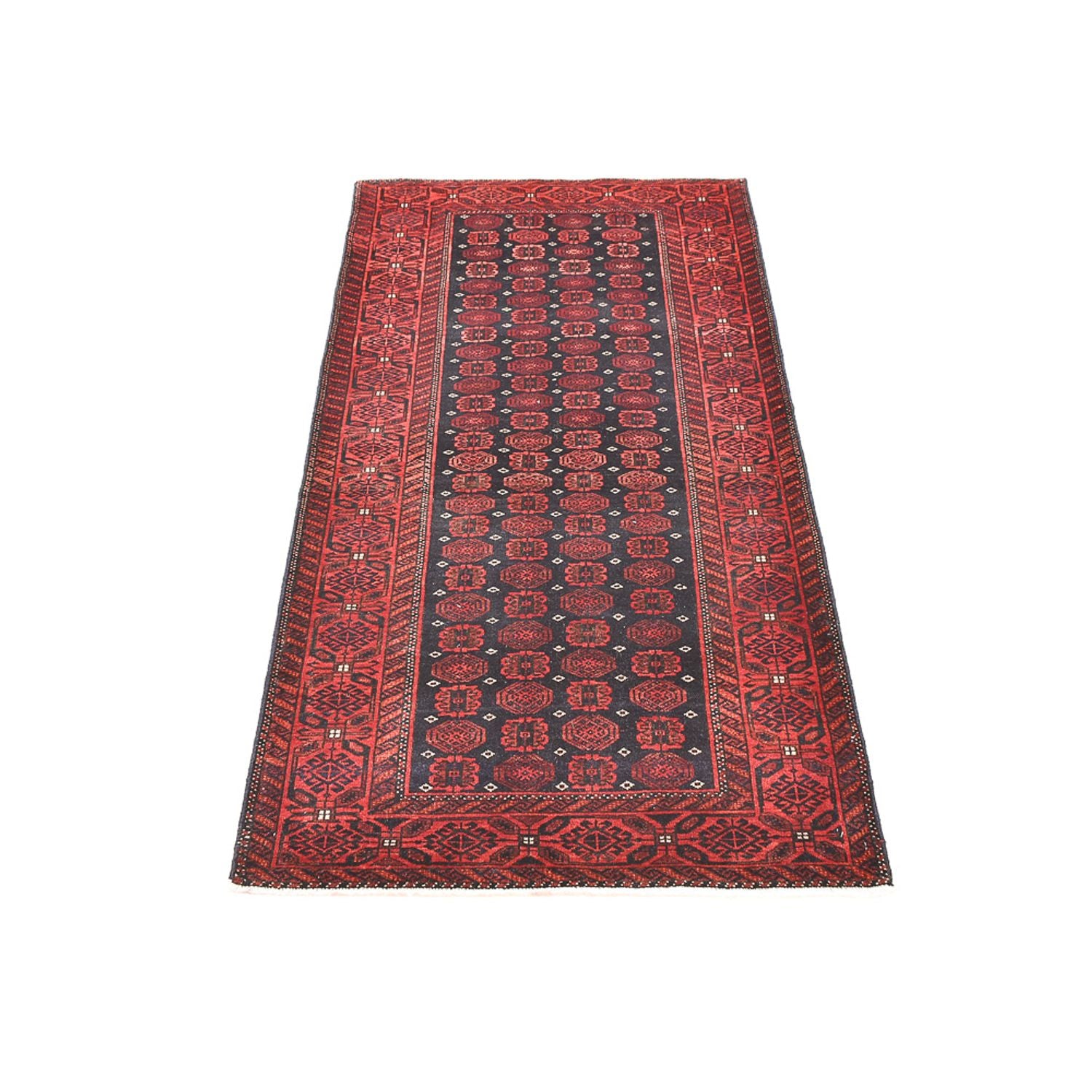 Alfombra Belutsch - 172 x 80 cm - rojo