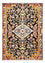 Alfombra persa - Nómada - 132 x 92 cm - azul oscuro