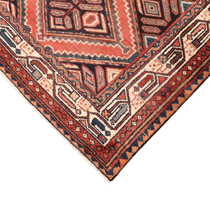 Alfombra persa - Nómada - 140 x 97 cm - rojo claro
