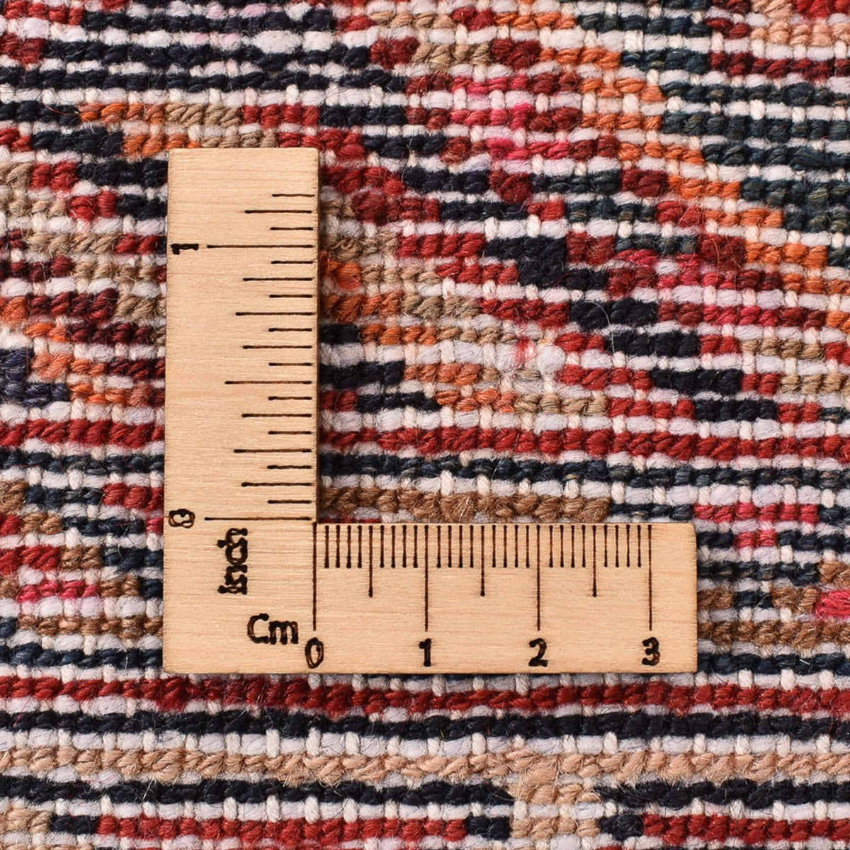 Alfombra persa - Nómada - 140 x 97 cm - rojo claro