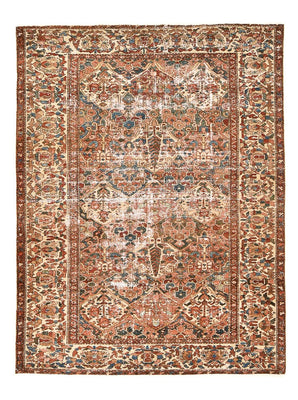 Alfombra Vintage - 202 x 150 cm - beige oscuro