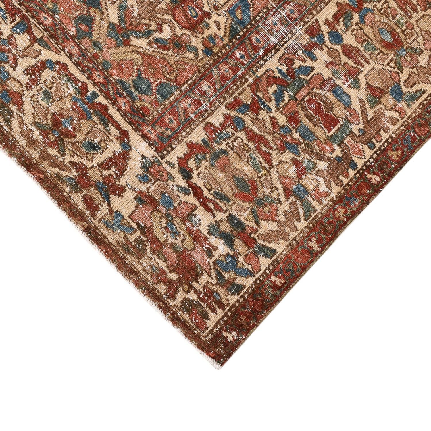 Alfombra Vintage - 202 x 150 cm - beige oscuro