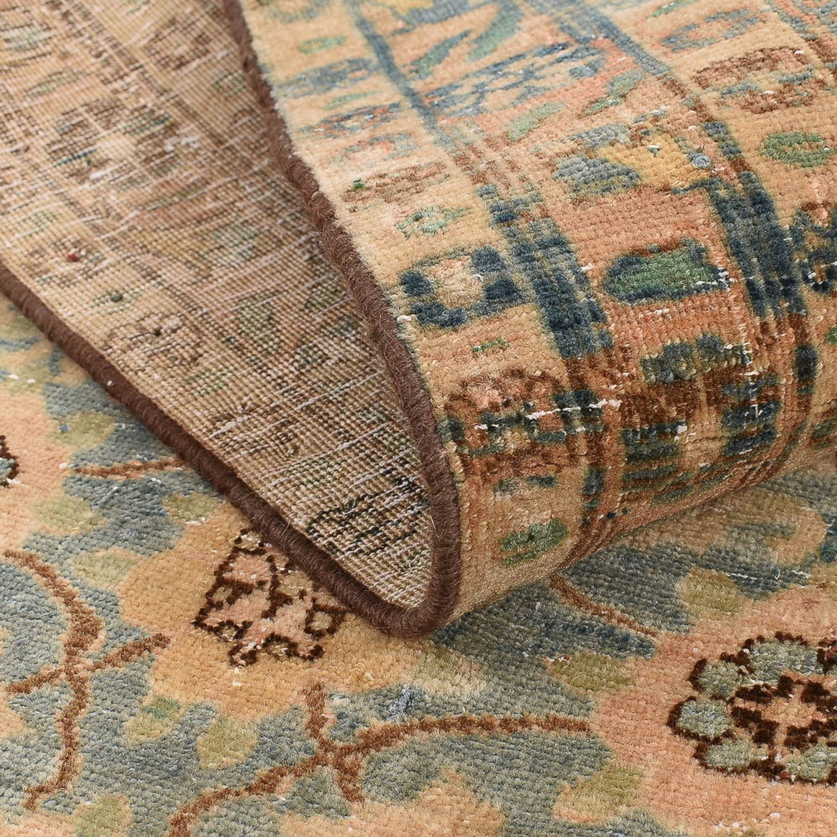 Alfombra Vintage - 146 x 95 cm - caramelo