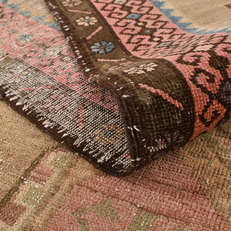 Alfombra de pasillo Alfombra Vintage - 290 x 136 cm - beige
