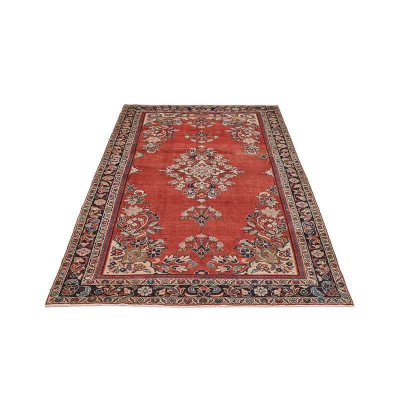 Alfombra Vintage - 242 x 157 cm - rojo
