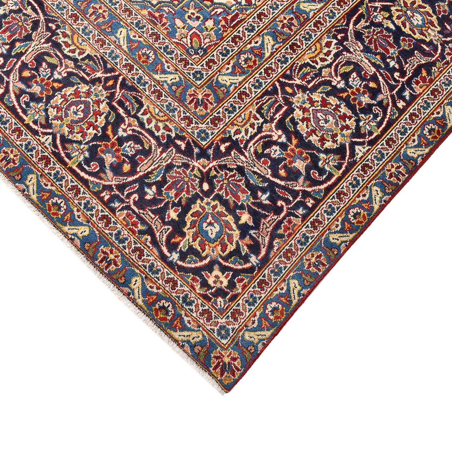 Alfombra persa - Keshan - 392 x 290 cm - rojo