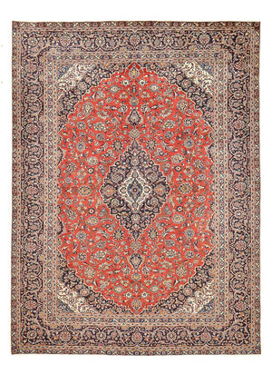Alfombra persa - Keshan - 387 x 285 cm - rojo