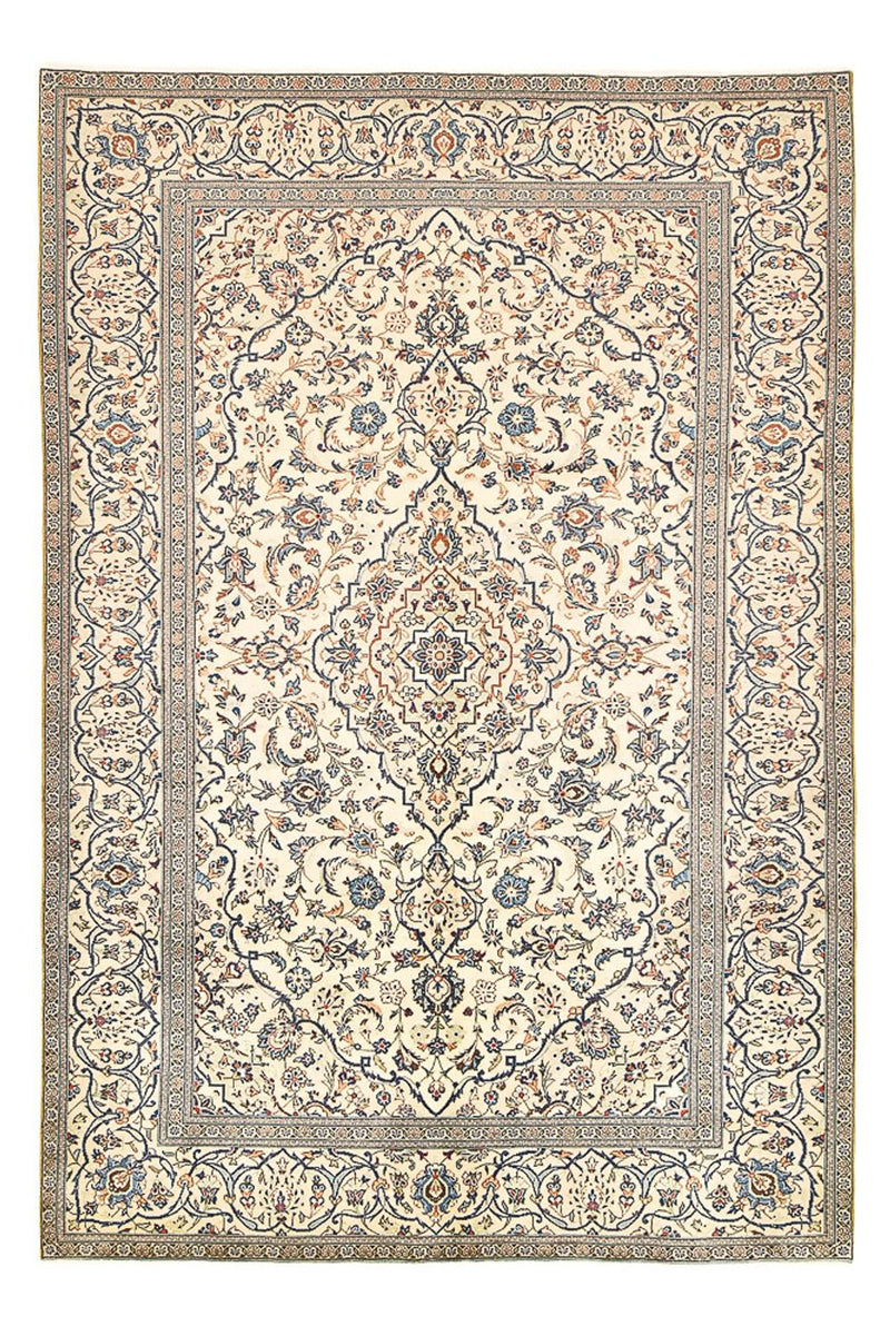 Alfombra persa - Keshan - 295 x 190 cm - arena
