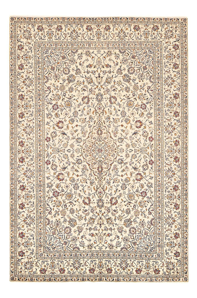Alfombra persa - Keshan - 296 x 198 cm - beige