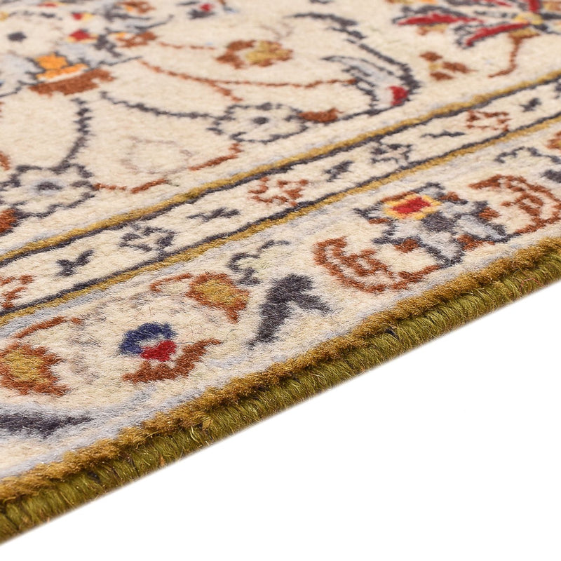 Alfombra persa - Keshan - 296 x 198 cm - beige