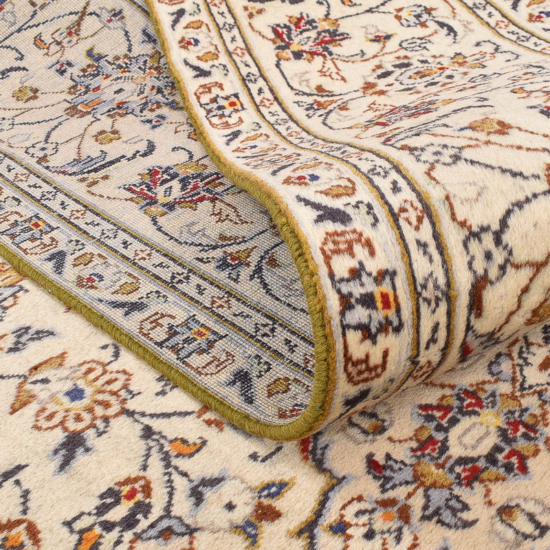 Alfombra persa - Keshan - 296 x 198 cm - beige