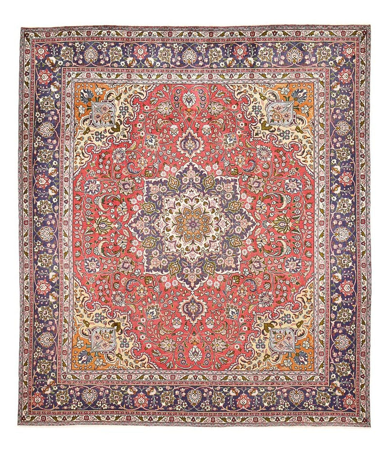 Alfombra persa - Tabriz - 374 x 300 cm - rojo