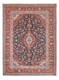 Alfombra persa - Keshan - 340 x 255 cm - rojo oscuro