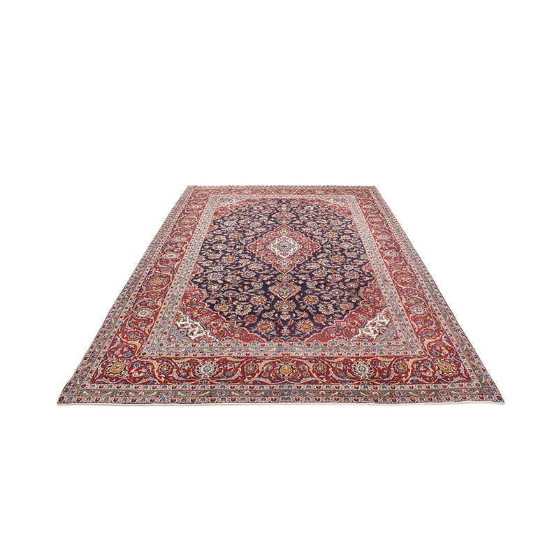 Alfombra persa - Keshan - 340 x 255 cm - rojo oscuro